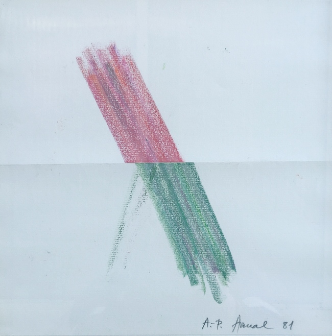 André-Pierre Arnal - Composition abstraite -1981