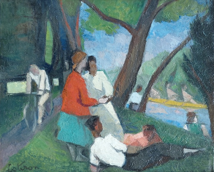 Robert LOTIRON - Les beaux dimanches, 1950