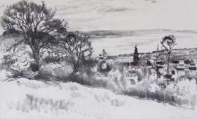 Paul-Elie Gernez - Honfleur vue du Mont-Joli